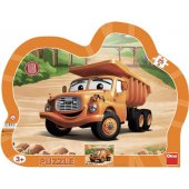 _6821091 Dino Silhouette Puzzle 25 pc, TATRA