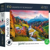 Trefl dėlionė 1000 Alpejska Sielanka Bavarija, Vokietija Unlimited Fit Tech
