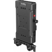 _978614 SMALLRIG 3203 V-MOUNT AKUMULIATORIAUS ADAPTERIO PLOKŠTĖ SU DVIGUBU 15MM STRYPŲ FIKSATORIUMI CL