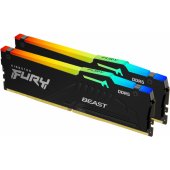 Fury Beast RGB Black 2x32GB DDR5 2200MHZ DIMM KF552C40BB2AK2-64