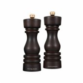 Londono druskos ir pipirų rinkinys 18 cm, tamsaus šokolado spalvos