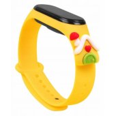 Christmas Silicone Strap Xiaomi Mi Band 3/ 4 Yellow
