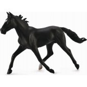 Collecta standartbredų ristūno eržilo figūrėlė – juoda