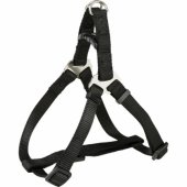 Trixie PREMIUM petnešos 65-80cm/ 25mm, juodos
