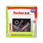 Fischer DUOPOWER 8x40 S LD 50pcs