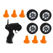 DRIFT Rally Car Set+ R/ C remote control and accessories Speeds up to 1