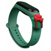 Xiaomi Mi Band 3/ 4 žalias kalėdinis dovanų rinkinys