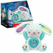 Plush Projector Arctic Bunny Northern Lights Clementoni 17594