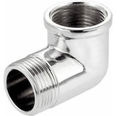 Perfexim žalvarinė alkūnė, chromuota, vidinis sriegis – išorinis sriegis 3/ 4" (07-451-0200-000)
