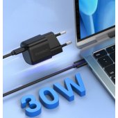 PD5007 GaN USB Type C PD 30W Black