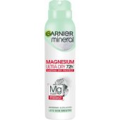 Garnier GARNIER_Ultra Dry 72H Magnesium moteriškas dezodorantas purškiklis 150ml