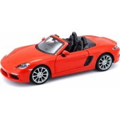 Bburago Porsche 718 Boxster Orange 1:24