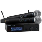 SLXD24D+E/ 58 su SM58 kapsulėmis