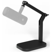 Wave Desk Stand Black