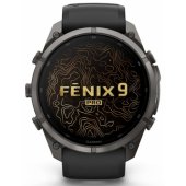 Fenix 9 Pro 51mm Carbon Gray DLC/ Black 010-04337-16