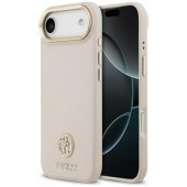 Grained Strass Logo MagSafe iPhone Air Pink