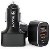 FCC9 56W 9A 2XQC 3.0 + PD20W Black