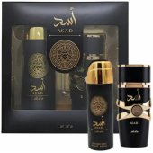 _8434257 Lattafa Perfumes Asad dovanų rinkinys EDP 100 ml ir dezodorantas purškiamas 200