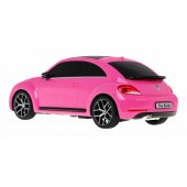 Nuotoliniu būdu valdomas automobilis Volkswagen Beetle 1:14 RASTAR rožinis
