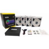 Hurricane II ARGB x 4 120 mm Case Fan FNAZ-12DRGB2-241