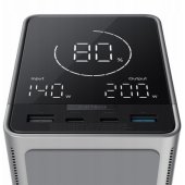 P01CT 40000 mAh 300 W pilkas