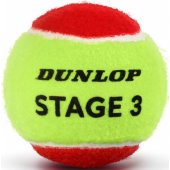 _7792984 DUNLOP STAGE 3 RED teniso kamuoliukai, 3 vnt., ITF
