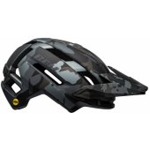 SUPER AIR MIPS SPHERICAL M 55-59cm matinis juodas kamufliažas