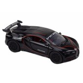 Sports Car Car 1:32 Action Figure Spoiler Metal Black Sounds