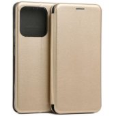 "Book Magnetic Case Motorola Moto G05" Gold