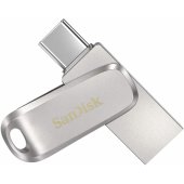64GB Ultra Dual Drive Luxe USB 3.1/ USB-C Silver