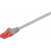 95250 CAT 6 jungiamasis laidas, U/ UTP 0.25 m pilkas