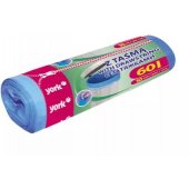 Šiukšlių maišai 60 l, 10 vnt., mėlyni