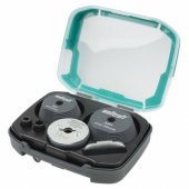 Wolfcraft Set of 3 hole enlargement adapters, Wolfcraft