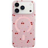 Cherry Mag Glitter with MagSafe iPhone 17 Pro/ 18 Pro Red