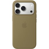 iPhone 18 Pro Silicone Case with MagSafe Olive