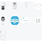 Argus Series B440 Smart 4K 8 MP Pan & Tilt Camera With Spotlights