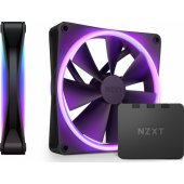 F140 RGB Duo 2-pack + Hub 140 mm korpuso ventiliatorius RF-D14DF-B1