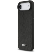 PU Leather Grid Pattern Magsafe Case iPhone Air Black