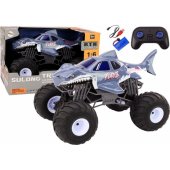Didelis visureigis nuotoliniu būdu valdomas automobilis 2.4G RC 1:6 Shark