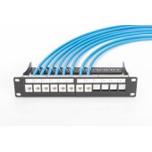Instaliacinis kabelis CAT 6A U/ FTP LSOH 500 m mėlynas