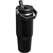 The IceFlow Flip Straw 2.0 Tumbler 890 ml Black