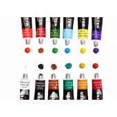 Acrylic Paint Set in a Tube 12 Colors