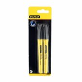 Stanley Marker Fine Tip black 2pcs. (47-316)