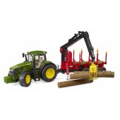 John Deere 7R 350 m savikrovė priekaba, transporto priemonės modelis (žalias/ ra