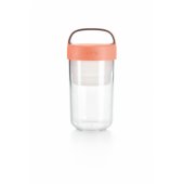 Jar To Go, 600 ml Coral
