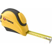 Topex plieninė ruloninė matavimo juosta 7.5m 25mm - 27C387