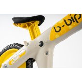 B-Bip šilkas, pilka/ geltona