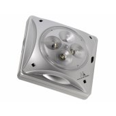 Maclean MCE124 saulės lempa, 4 LED, prieblandos jutiklis, sidabrinė
