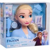 Just Play Disney Frozen 2 Basic Elzos formavimo galva, makiažas ir plaukų stili