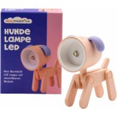 LED gyvūno formos žibintuvėlis, rožinis šuo